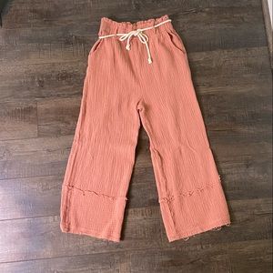Quiet storm surf shop linen pants